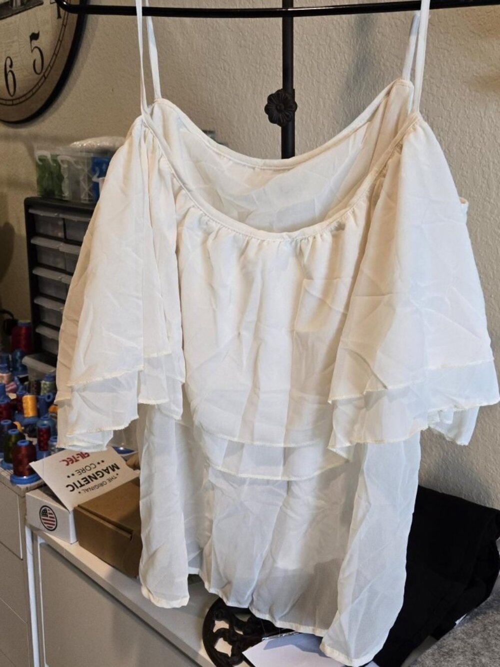 2-Piece Women's Bohemian/Peasant Style Matching Lounge or Casual Set Size L